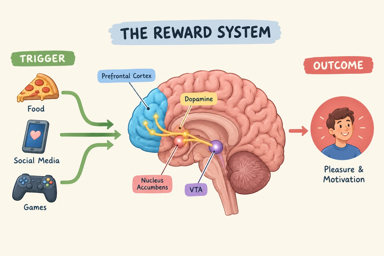 How the brain's reward system works